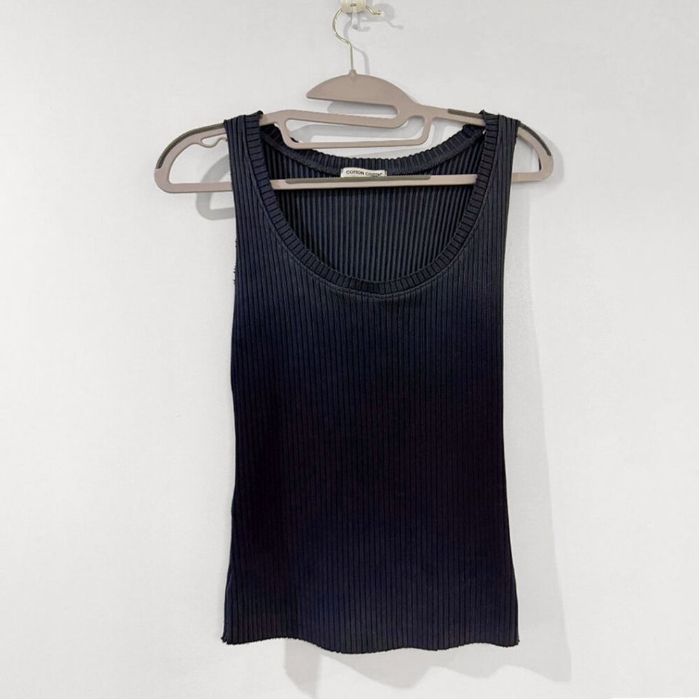 Cotton Citizen Ribbed Faded Tank